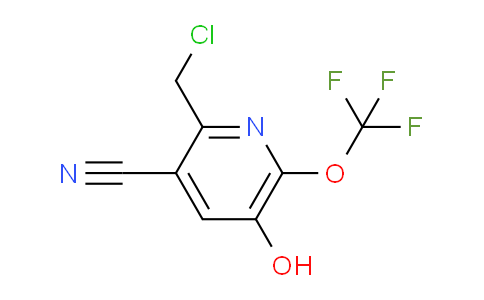 AM172858 | 1804817-39-7 | 2-(Chloromethyl)-3-cyano-5-hydroxy-6-(trifluoromethoxy)pyridine