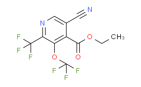 AM172866 | 1804737-28-7 | Ethyl 5-cyano-3-(trifluoromethoxy)-2-(trifluoromethyl)pyridine-4-carboxylate