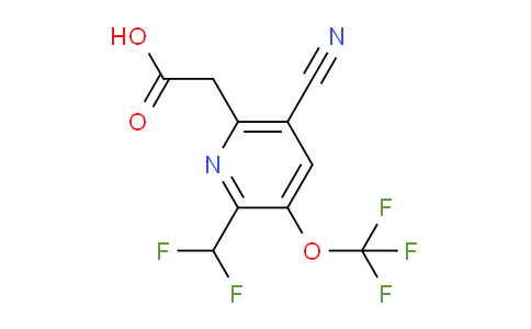 AM172867 | 1804809-77-5 | 5-Cyano-2-(difluoromethyl)-3-(trifluoromethoxy)pyridine-6-acetic acid