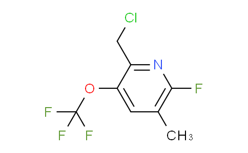 AM172869 | 1806258-78-5 | 2-(Chloromethyl)-6-fluoro-5-methyl-3-(trifluoromethoxy)pyridine