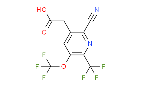 AM172872 | 1804790-95-1 | 2-Cyano-5-(trifluoromethoxy)-6-(trifluoromethyl)pyridine-3-acetic acid