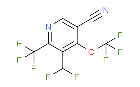 AM172875 | 1803665-98-6 | 5-Cyano-3-(difluoromethyl)-4-(trifluoromethoxy)-2-(trifluoromethyl)pyridine