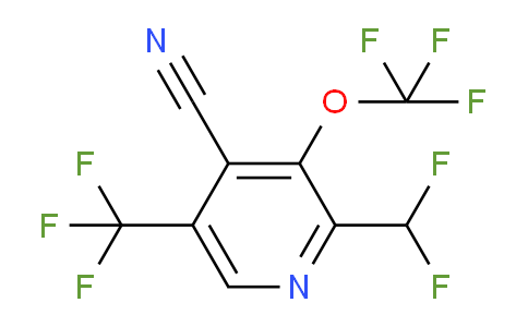 AM172877 | 1804321-54-7 | 4-Cyano-2-(difluoromethyl)-3-(trifluoromethoxy)-5-(trifluoromethyl)pyridine