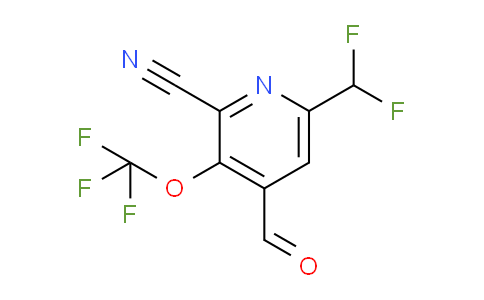 AM172878 | 1804315-32-9 | 2-Cyano-6-(difluoromethyl)-3-(trifluoromethoxy)pyridine-4-carboxaldehyde