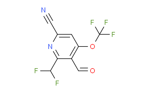 AM172879 | 1803677-07-7 | 6-Cyano-2-(difluoromethyl)-4-(trifluoromethoxy)pyridine-3-carboxaldehyde