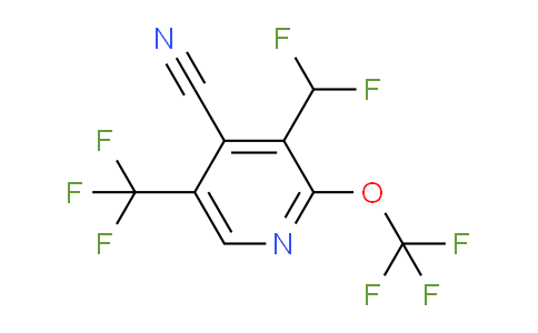 AM172881 | 1804330-18-4 | 4-Cyano-3-(difluoromethyl)-2-(trifluoromethoxy)-5-(trifluoromethyl)pyridine