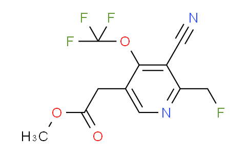 AM172882 | 1804735-34-9 | Methyl 3-cyano-2-(fluoromethyl)-4-(trifluoromethoxy)pyridine-5-acetate