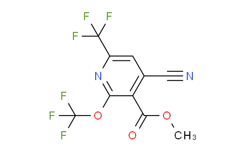 AM172889 | 1804813-82-8 | Methyl 4-cyano-2-(trifluoromethoxy)-6-(trifluoromethyl)pyridine-3-carboxylate