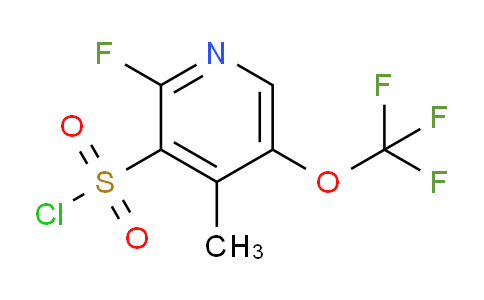 AM172895 | 1806725-75-6 | 2-Fluoro-4-methyl-5-(trifluoromethoxy)pyridine-3-sulfonyl chloride