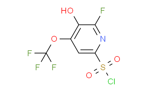 AM172906 | 1805943-89-8 | 2-Fluoro-3-hydroxy-4-(trifluoromethoxy)pyridine-6-sulfonyl chloride