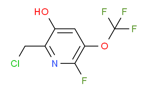 AM172925 | 1804313-16-3 | 2-(Chloromethyl)-6-fluoro-3-hydroxy-5-(trifluoromethoxy)pyridine