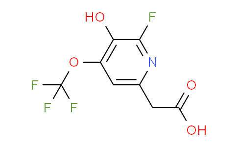 AM172955 | 1806713-02-9 | 2-Fluoro-3-hydroxy-4-(trifluoromethoxy)pyridine-6-acetic acid