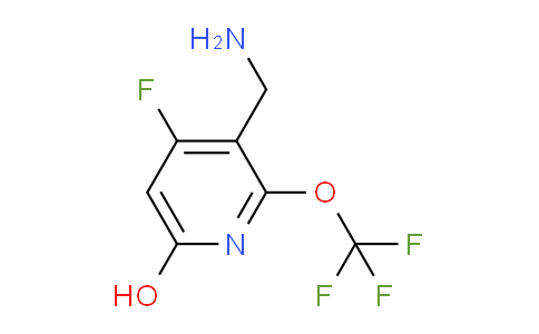 3-(Aminomethyl)-4-fluoro-6-hydroxy-2-(trifluoromethoxy)pyridine