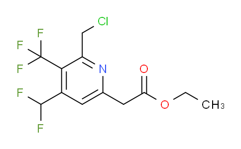 AM17296 | 1361492-51-4 | Ethyl 2-(chloromethyl)-4-(difluoromethyl)-3-(trifluoromethyl)pyridine-6-acetate