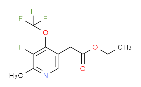 AM172978 | 1804315-72-7 | Ethyl 3-fluoro-2-methyl-4-(trifluoromethoxy)pyridine-5-acetate