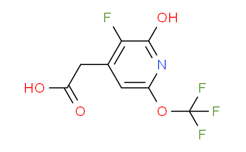 AM172983 | 1804789-50-1 | 3-Fluoro-2-hydroxy-6-(trifluoromethoxy)pyridine-4-acetic acid