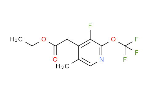 AM172986 | 1804784-32-4 | Ethyl 3-fluoro-5-methyl-2-(trifluoromethoxy)pyridine-4-acetate