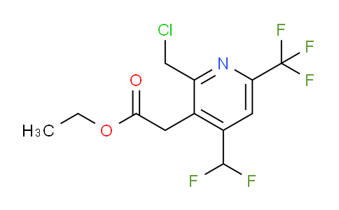 AM17299 | 1361822-58-3 | Ethyl 2-(chloromethyl)-4-(difluoromethyl)-6-(trifluoromethyl)pyridine-3-acetate