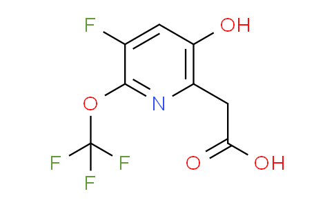 AM172990 | 1804766-24-2 | 3-Fluoro-5-hydroxy-2-(trifluoromethoxy)pyridine-6-acetic acid