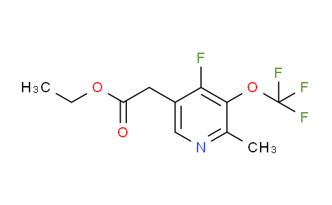 AM172994 | 1804745-74-1 | Ethyl 4-fluoro-2-methyl-3-(trifluoromethoxy)pyridine-5-acetate