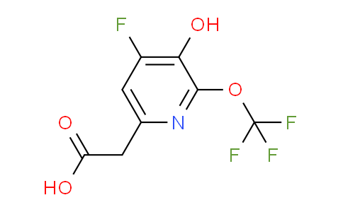AM172999 | 1804322-58-4 | 4-Fluoro-3-hydroxy-2-(trifluoromethoxy)pyridine-6-acetic acid