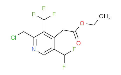 AM17301 | 1361895-14-8 | Ethyl 2-(chloromethyl)-5-(difluoromethyl)-3-(trifluoromethyl)pyridine-4-acetate