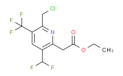 AM17302 | 1361807-85-3 | Ethyl 2-(chloromethyl)-5-(difluoromethyl)-3-(trifluoromethyl)pyridine-6-acetate