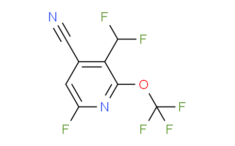 AM173021 | 1803647-41-7 | 4-Cyano-3-(difluoromethyl)-6-fluoro-2-(trifluoromethoxy)pyridine