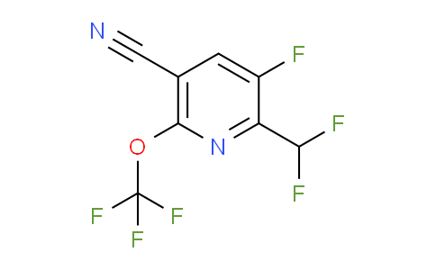 AM173022 | 1806181-85-0 | 5-Cyano-2-(difluoromethyl)-3-fluoro-6-(trifluoromethoxy)pyridine