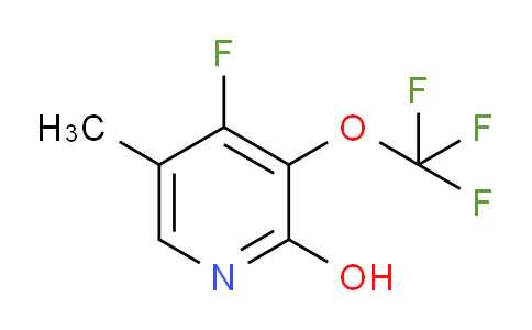 4-Fluoro-2-hydroxy-5-methyl-3-(trifluoromethoxy)pyridine