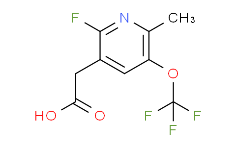 AM173036 | 1806729-96-3 | 2-Fluoro-6-methyl-5-(trifluoromethoxy)pyridine-3-acetic acid