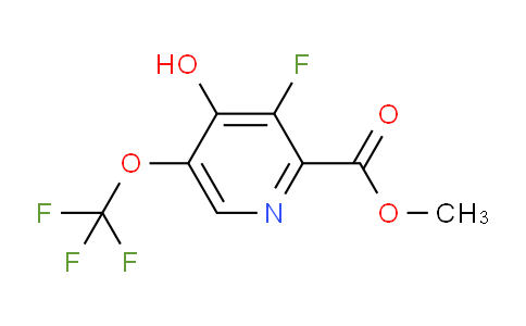 Methyl 3-fluoro-4-hydroxy-5-(trifluoromethoxy)pyridine-2-carboxylate