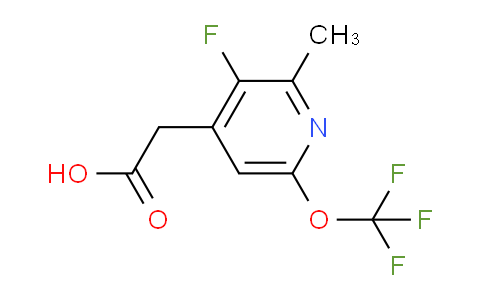 AM173046 | 1804315-69-2 | 3-Fluoro-2-methyl-6-(trifluoromethoxy)pyridine-4-acetic acid