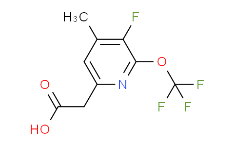 AM173051 | 1804317-13-2 | 3-Fluoro-4-methyl-2-(trifluoromethoxy)pyridine-6-acetic acid