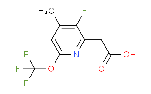 AM173053 | 1804736-47-7 | 3-Fluoro-4-methyl-6-(trifluoromethoxy)pyridine-2-acetic acid