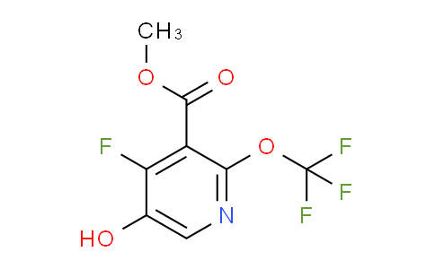 Methyl 4-fluoro-5-hydroxy-2-(trifluoromethoxy)pyridine-3-carboxylate