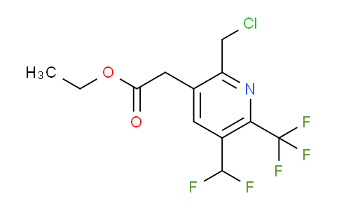AM17306 | 1361730-91-7 | Ethyl 2-(chloromethyl)-5-(difluoromethyl)-6-(trifluoromethyl)pyridine-3-acetate