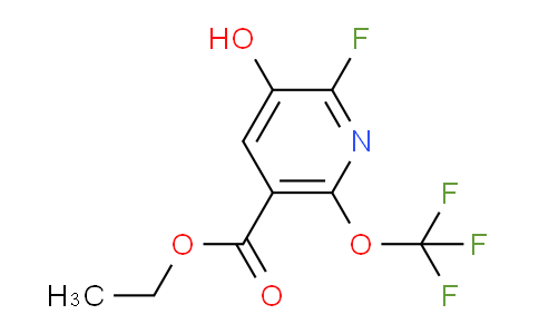 Ethyl 2-fluoro-3-hydroxy-6-(trifluoromethoxy)pyridine-5-carboxylate