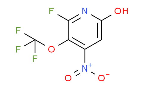2-Fluoro-6-hydroxy-4-nitro-3-(trifluoromethoxy)pyridine