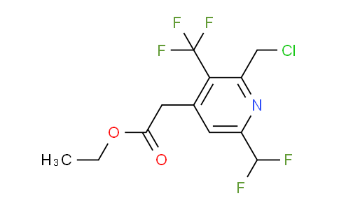 AM17307 | 1361747-69-4 | Ethyl 2-(chloromethyl)-6-(difluoromethyl)-3-(trifluoromethyl)pyridine-4-acetate