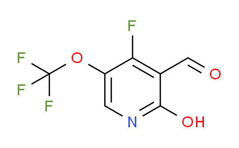 4-Fluoro-2-hydroxy-5-(trifluoromethoxy)pyridine-3-carboxaldehyde