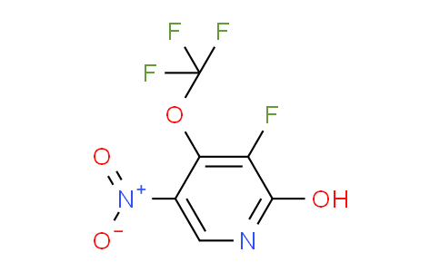 3-Fluoro-2-hydroxy-5-nitro-4-(trifluoromethoxy)pyridine