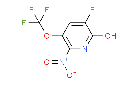 3-Fluoro-2-hydroxy-6-nitro-5-(trifluoromethoxy)pyridine