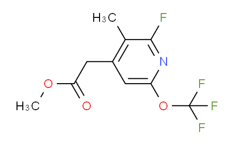 AM173076 | 1804736-90-0 | Methyl 2-fluoro-3-methyl-6-(trifluoromethoxy)pyridine-4-acetate