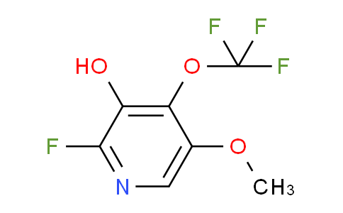 2-Fluoro-3-hydroxy-5-methoxy-4-(trifluoromethoxy)pyridine