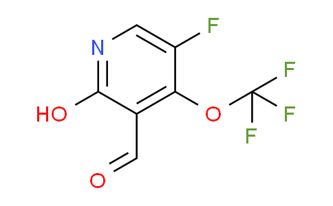 5-Fluoro-2-hydroxy-4-(trifluoromethoxy)pyridine-3-carboxaldehyde