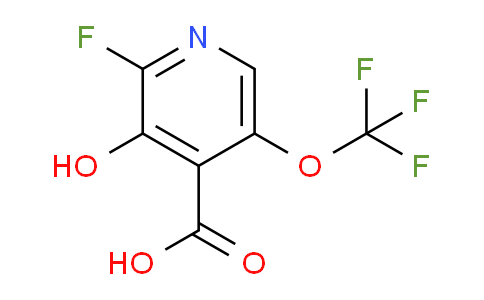 2-Fluoro-3-hydroxy-5-(trifluoromethoxy)pyridine-4-carboxylic acid