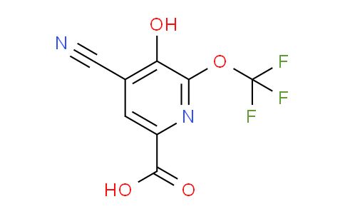 AM173085 | 1806024-41-8 | 4-Cyano-3-hydroxy-2-(trifluoromethoxy)pyridine-6-carboxylic acid