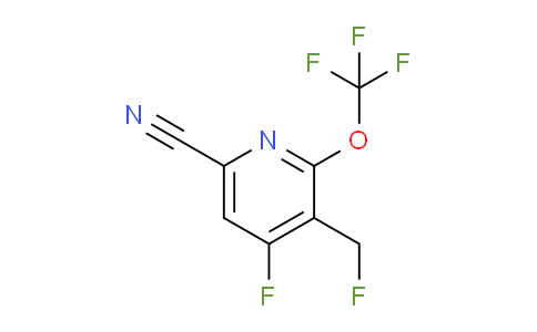 AM173091 | 1803702-19-3 | 6-Cyano-4-fluoro-3-(fluoromethyl)-2-(trifluoromethoxy)pyridine