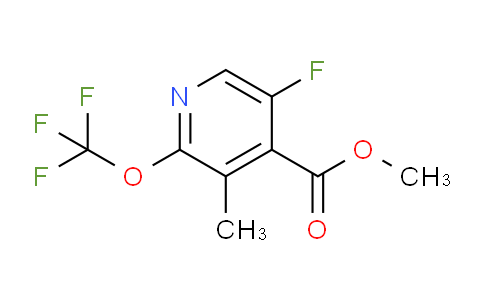 AM173095 | 1803679-75-5 | Methyl 5-fluoro-3-methyl-2-(trifluoromethoxy)pyridine-4-carboxylate
